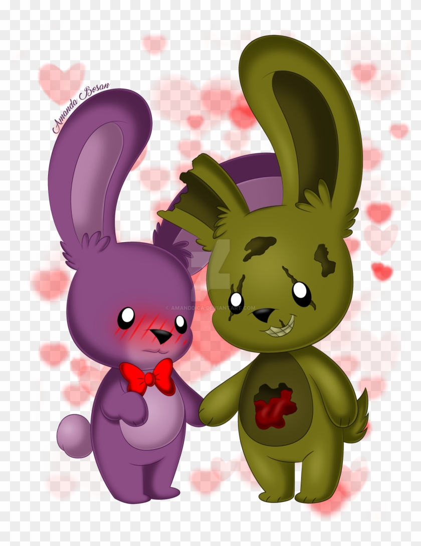 Five Nights At Freddy's 3 Five Nights At Freddy's - Fnaf Springtrap X Bonnie #1276270