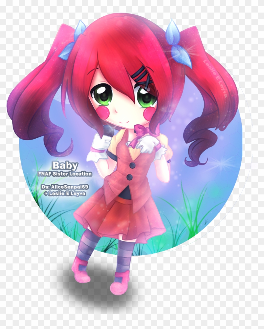 F Naf Sister Location Baby Anime Pictures To Pin On - Fnaf Sister Location Anime #1276287
