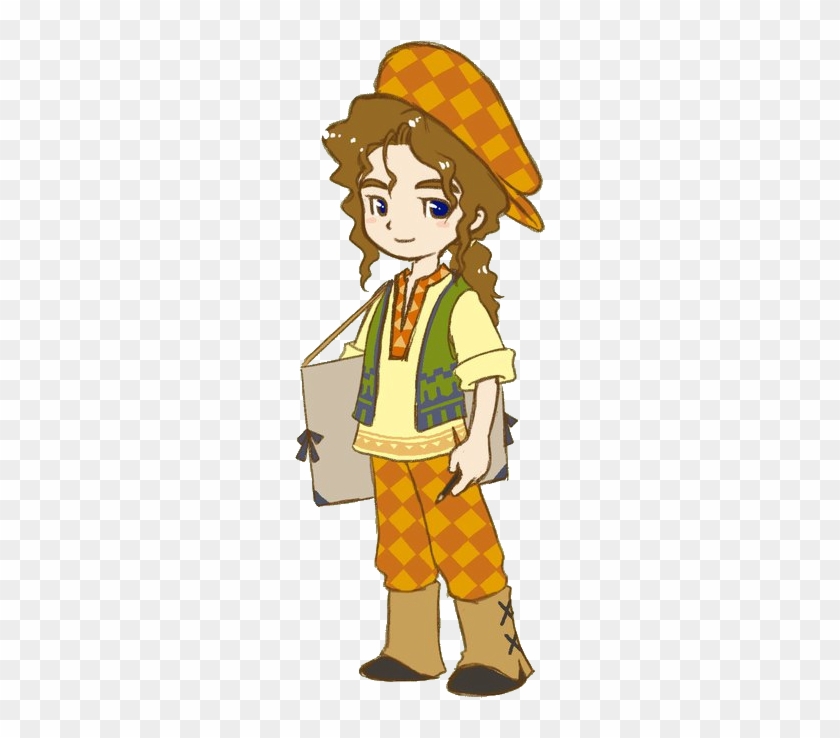 Harvest Moon Clipart Pumpkin Painting - Angelo Harvest Moon Grand Bazaar #1276469