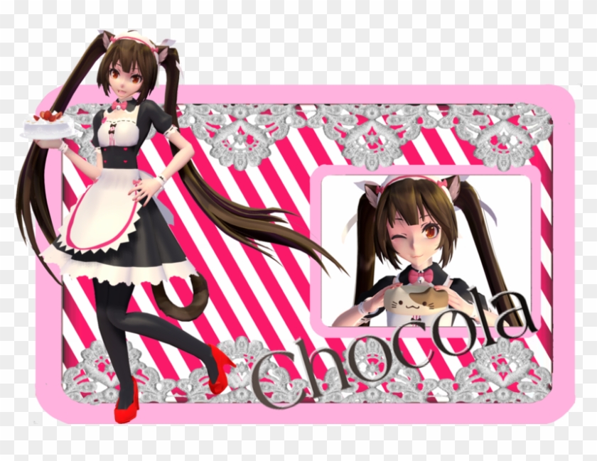 [motme] Chocola By Kurovonwolfgang - Mmd Chocola And Vanilla #1276908