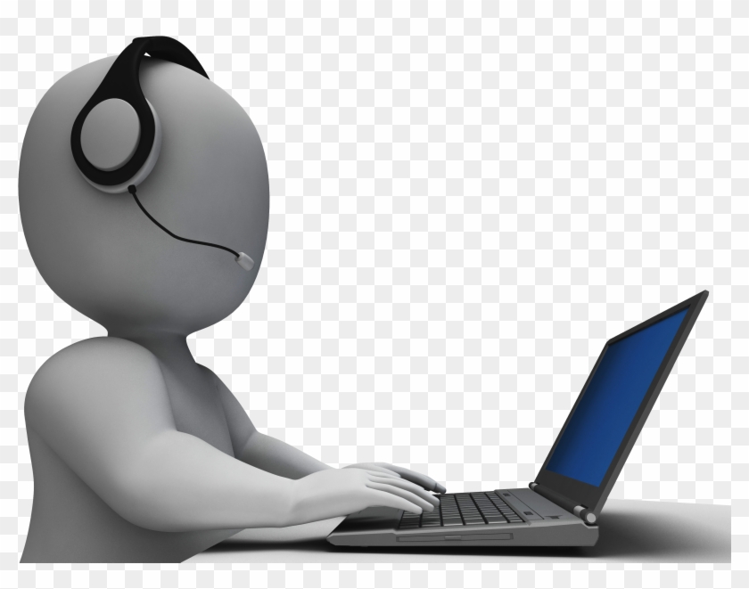 Helpline Royalty-free Clip Art - Clipart Call Center Agent #1277089