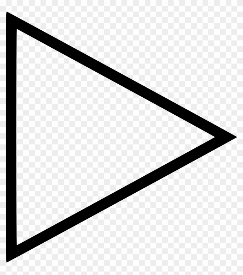F Next Forward Right Direction Triangle Svg Png Icon - Play Button Png #1277288