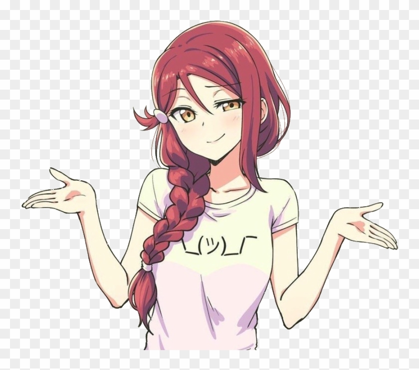 Array Rand - Anime Girl Shrug #1278222