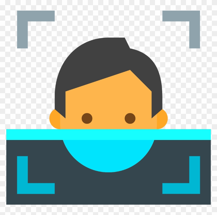Pic - Facial Recognition Icon Png #1279158