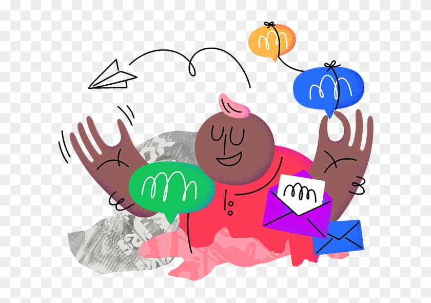 Customer Messaging Platform - Intercom Illustrations #1279162