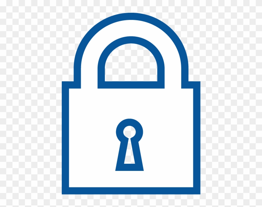 Electronic Protected Health Information Clip Art - Clipart Black And White Lock #1279682