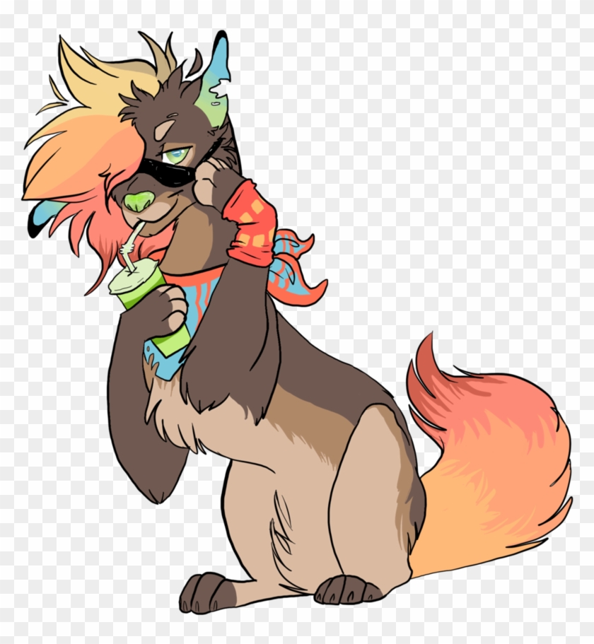 Cool Doggo By Lunarnightmaric - Cartoon #1280393