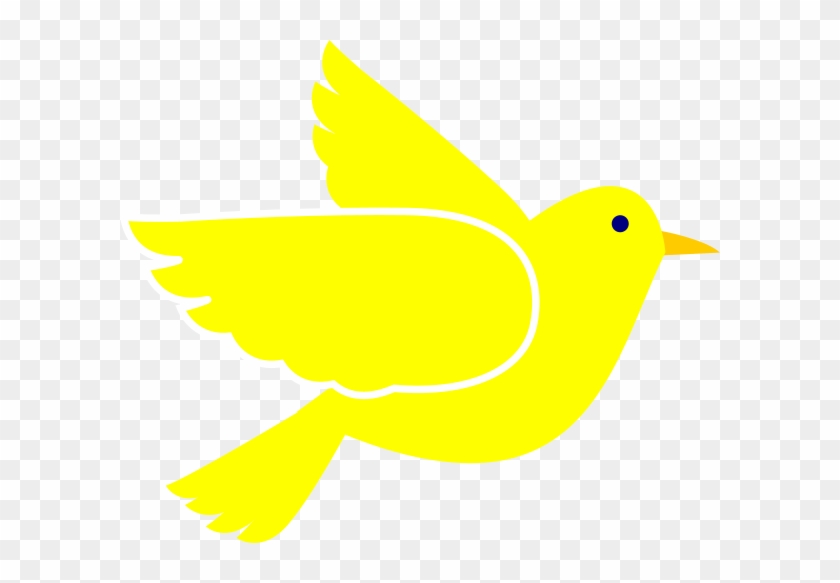 Yellow Bird Clip Art At Clker - Clip Art #1280433
