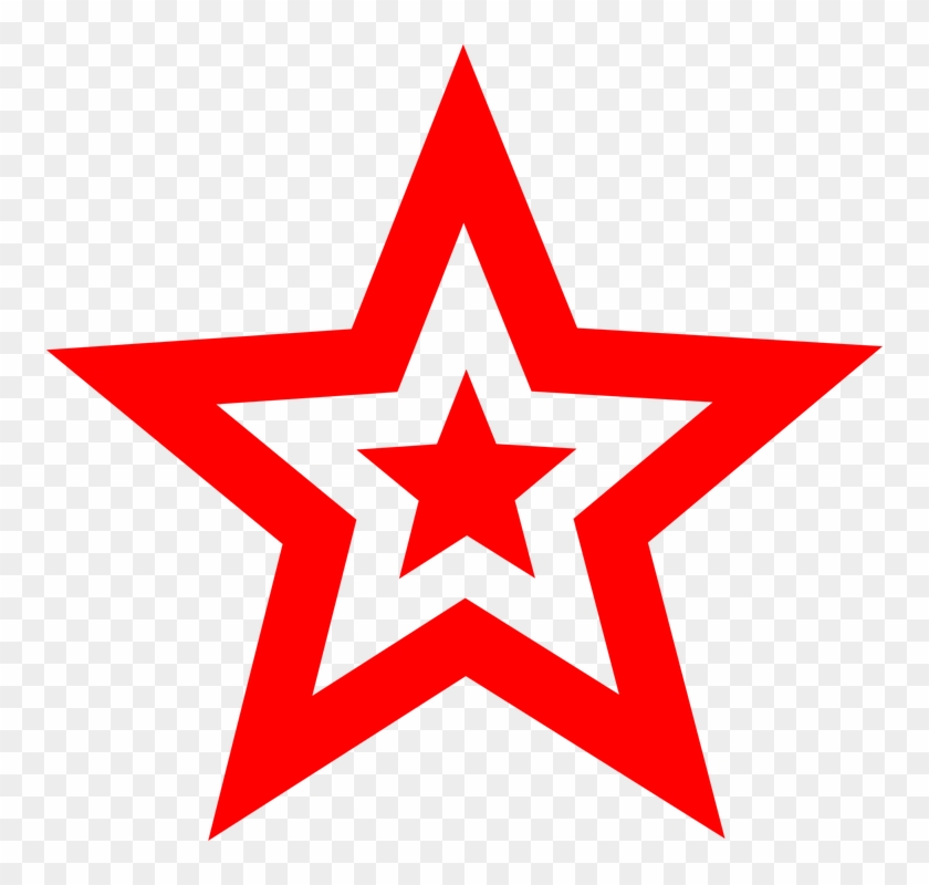 Red Stars Clip Art #1280509