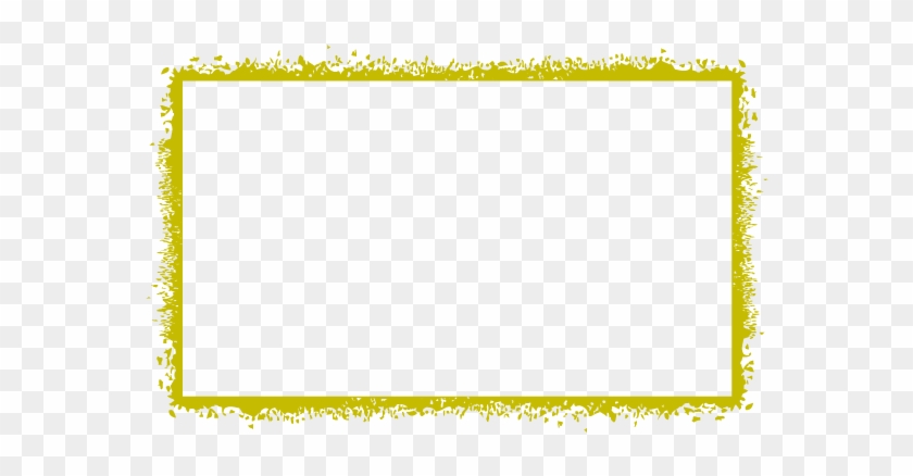Mustard Grunge Border - Portable Network Graphics #1280755