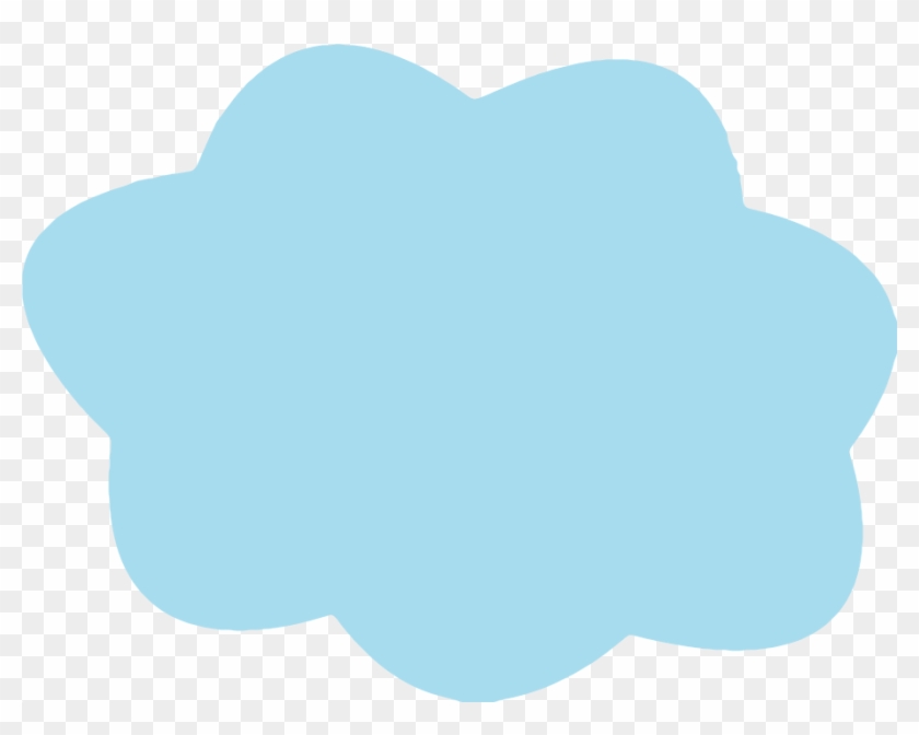 Cloudtransparent - - Light Blue Cloud Png #1280889
