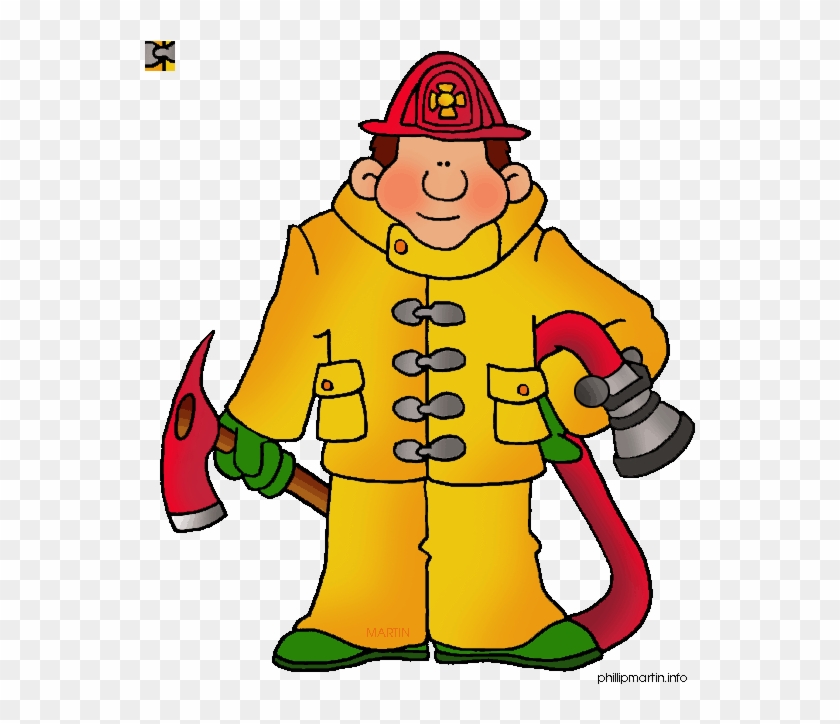 Firefighter - Clipart - Black - And - White Firefighter - Firefighter - Clipart - Black - And - White Firefighter #1281044