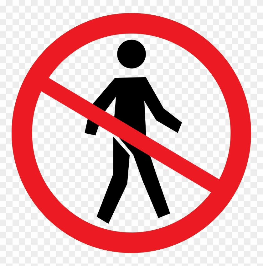 File - Pictogram Pedestrian - Svg - Gloucester Road Tube Station #1281074