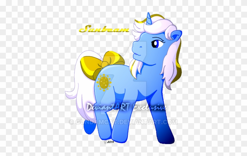 G1 Mlp Sunbeam By Gundamcat - Cartoon #1281252
