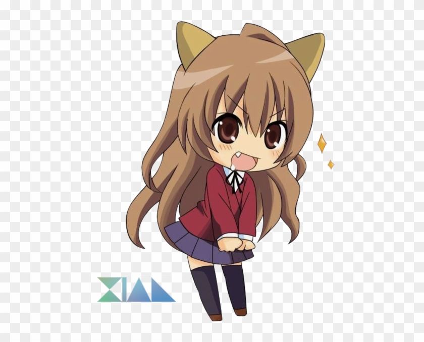 Taiga Aisaka Chibi Anime Kavaii Drawing - Taiga Toradora Chibi #1281309