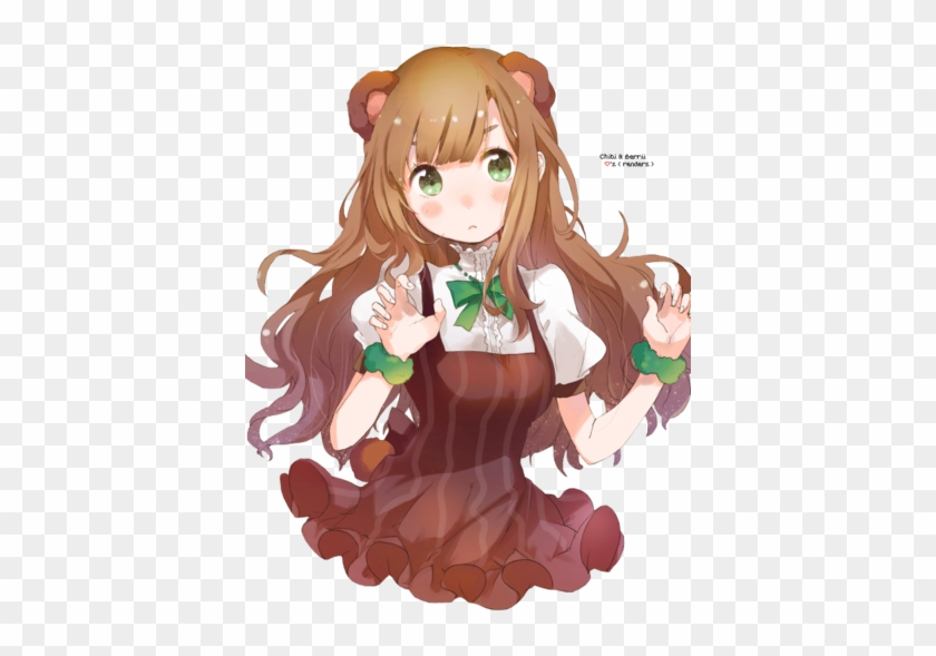 Anime Render 21 By Michelleurs - Anime Teddy Bear Girl #1281317