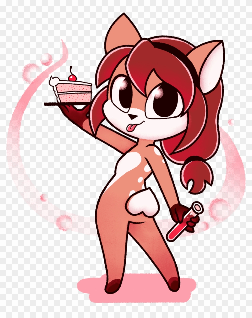 Art Trade With @alfa995, His Cute Character Doe - Cartoon #1281597