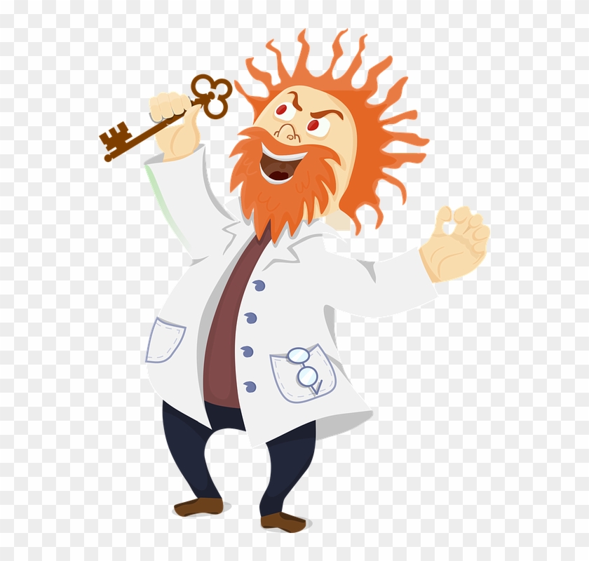 Cartoon Doctor 27, Buy Clip Art - Mad Scientist Cartoon Png #1281687