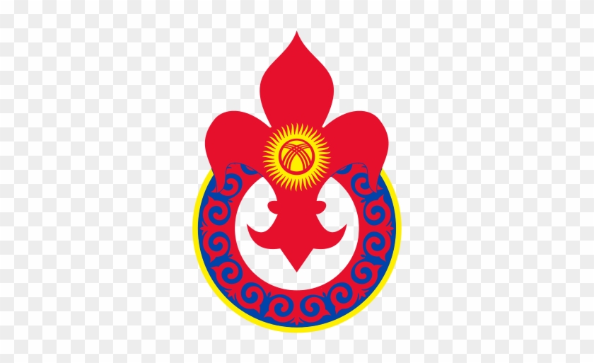 Scouting In Kyrgyzstan - Flag Of Kyrgyzstan/fridge/magnet..!!!!! #1281707