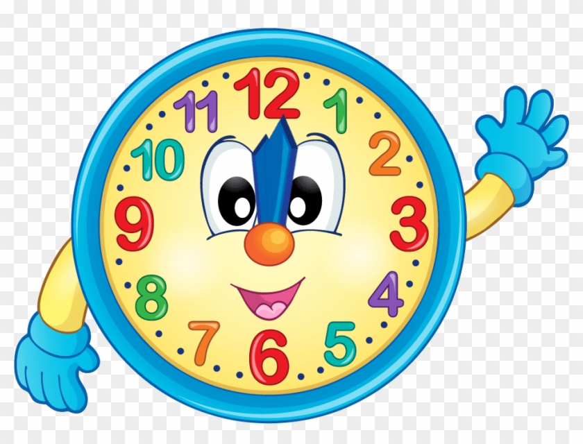 Preparing To Go Home - Cartoon Clocks #1282282