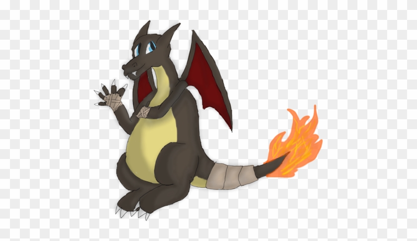Draz, The Shiny Charizard - Cartoon #1282966