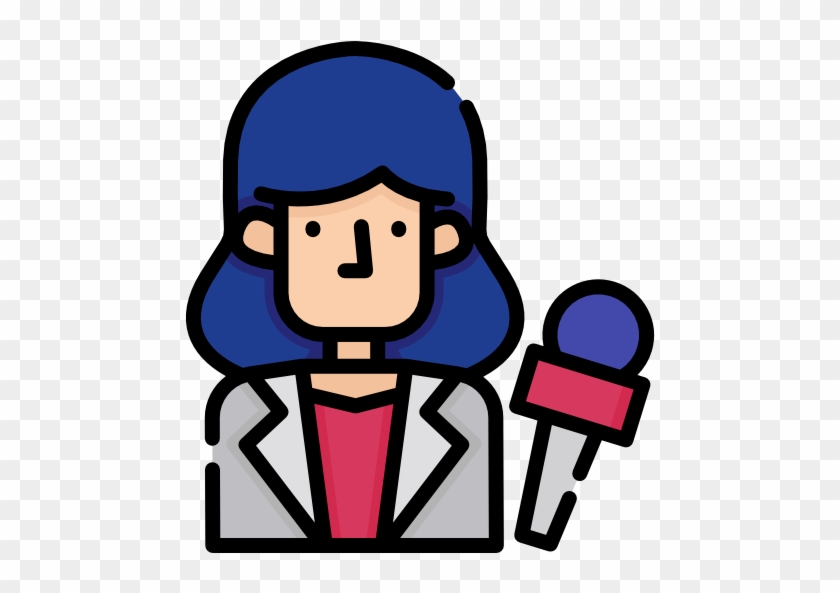 News Reporter Free Icon - News Reporter Free Icon #1283052