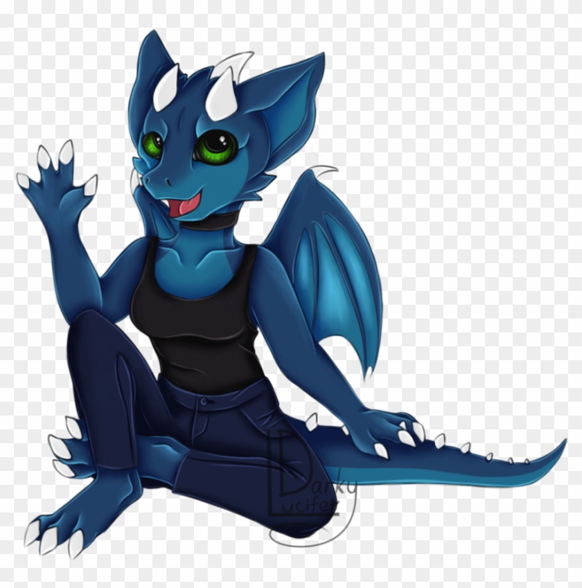 Pretty Lil Dragon - Cartoon #1283179