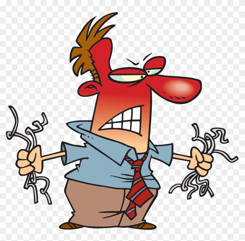 It's Another One Of Those Firsts - Angry Man Cartoon #1283181
