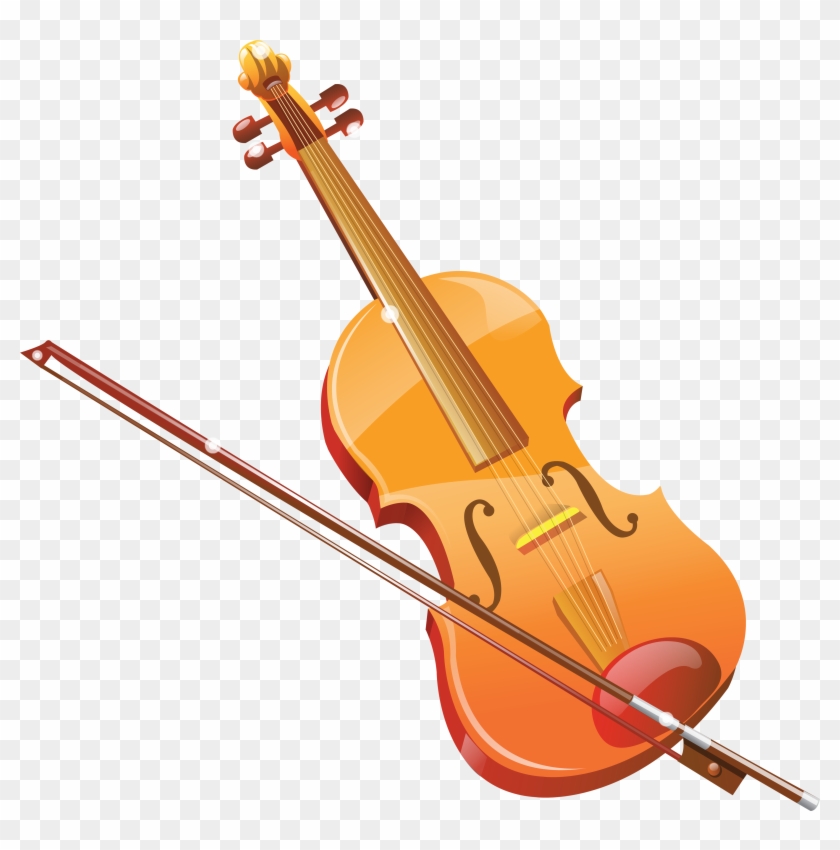 Violin Clipart Transparent Background - 小提琴 卡通 #1283596