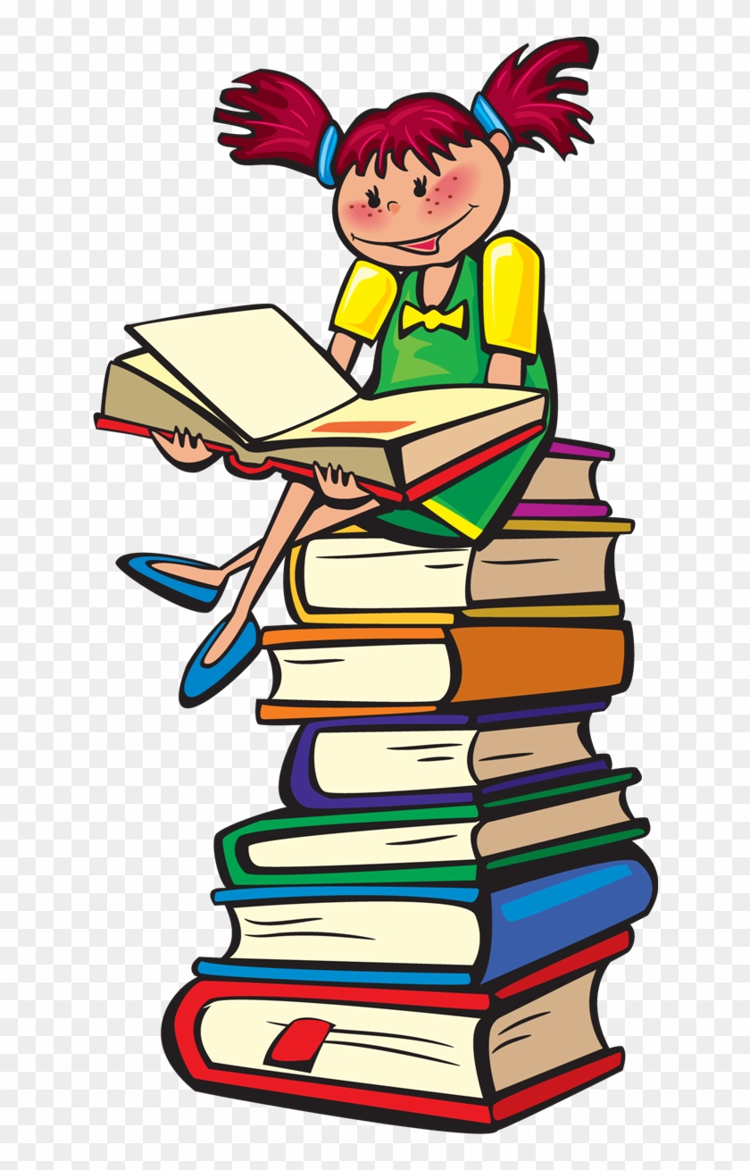 Escola & Formatura - Reading Clipart Png #1283967