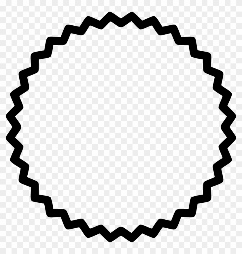 Bonus Action Polyhedron Star Sign Comments - Zig Zag Circle Png #1284635