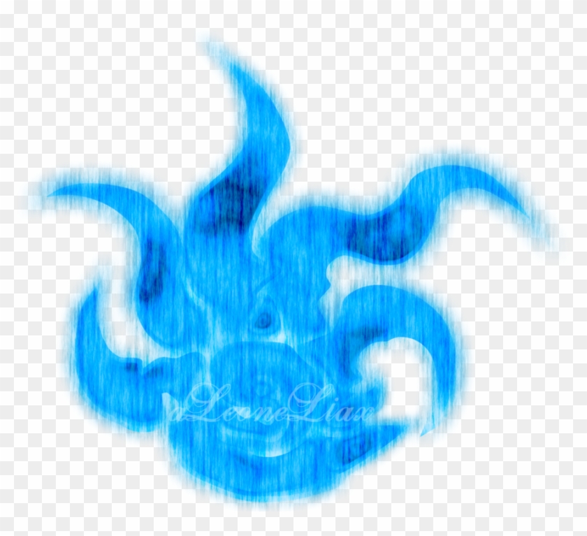 Blue Frozen Flame By Aleoneliax - Art #1284919