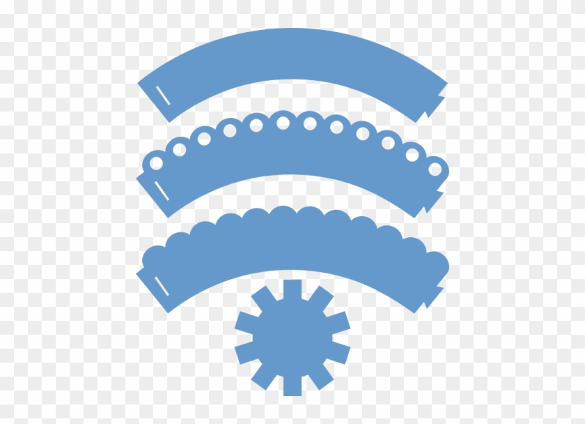 Cupcake Wrappers Free Images At Clkercom Vector Clip - Cupcake Holder Template Svg #1285476