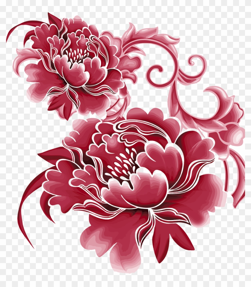 China Paper Flower Sticker - Strong Adhesive Hooks Non-trace Hooks 4 Pcs-blue And #1285492