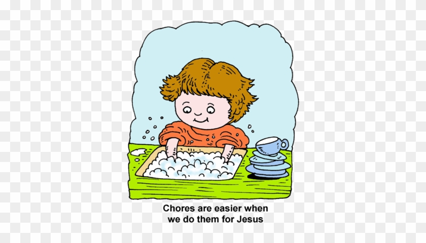 Washing Dishes Clipart - Washing Dishes Clip Art #1285728