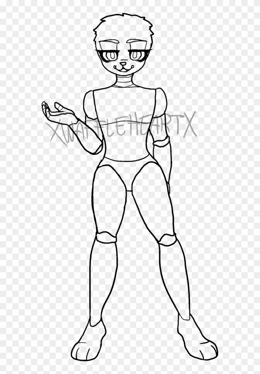 Draw Animatronic Human Base #1286079