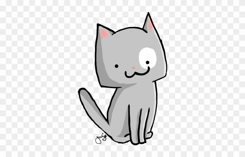 Derp Kitty By Icebewwi On Deviantart - Cartoon #1286194