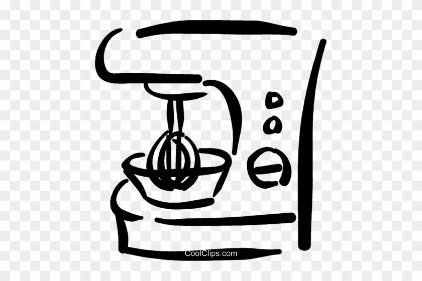 Food Processor Royalty Free Vector Clip Art Illustration - Illustration #1286441