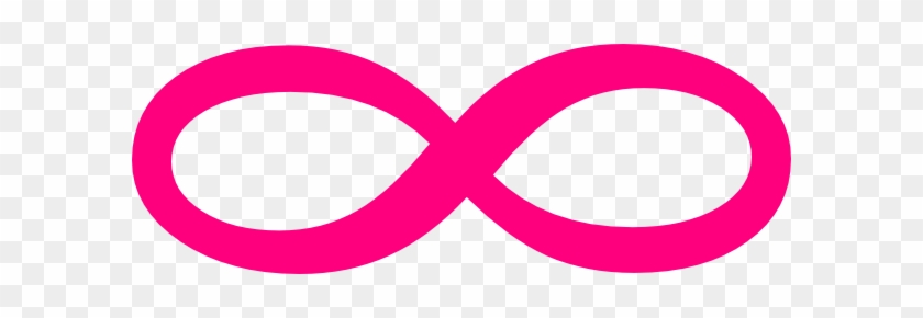 Pink Infinity Sign Png #1286473