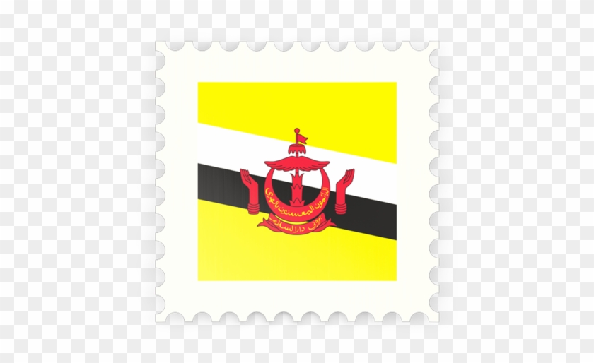Art Print: Hugonnard's Brunei Flag Design With Wood #1286532