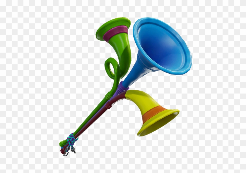 Black Vector Fortnite Pickaxe Real Clipart And Vector - Vuvuzela Fortnite #1286774