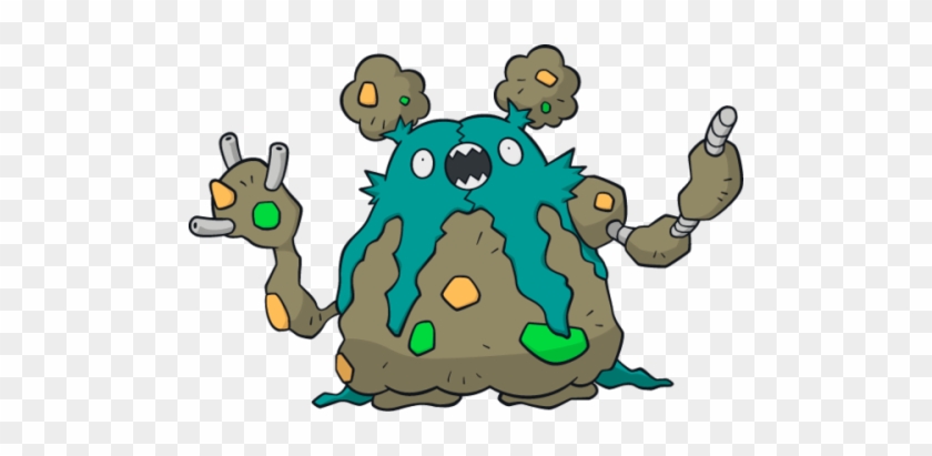 6 Perfect Iv Shiny Impish Aftermath Garbodor W/ Rocky - Ice Cream Cone Pokemon #1287253