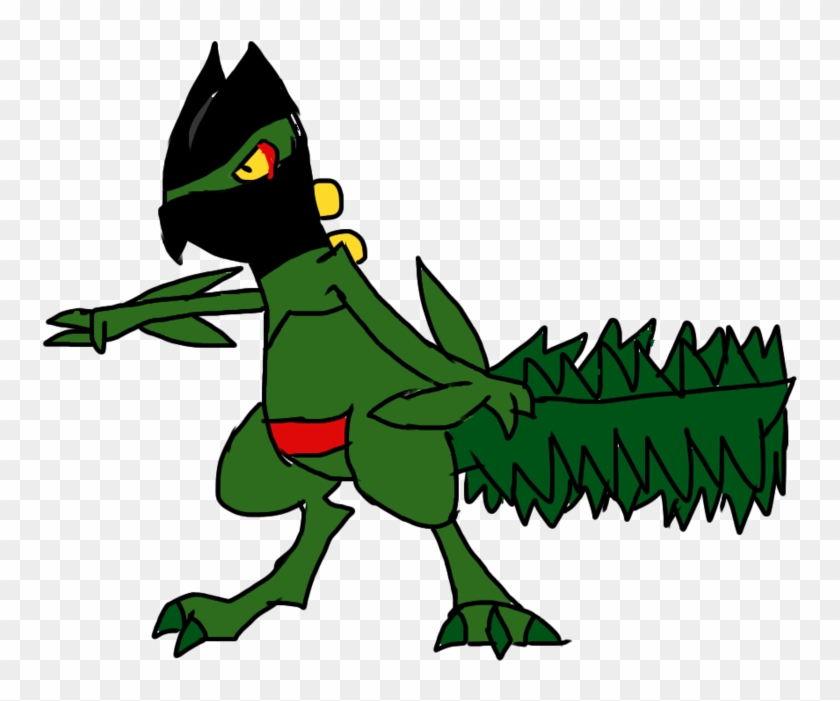 Ninja Sceptile By Darktheexcadrill - Cartoon #1287465