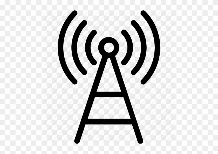 Antenna Clipart Mobile Tower - Logo Wifi Tower Png #1287500