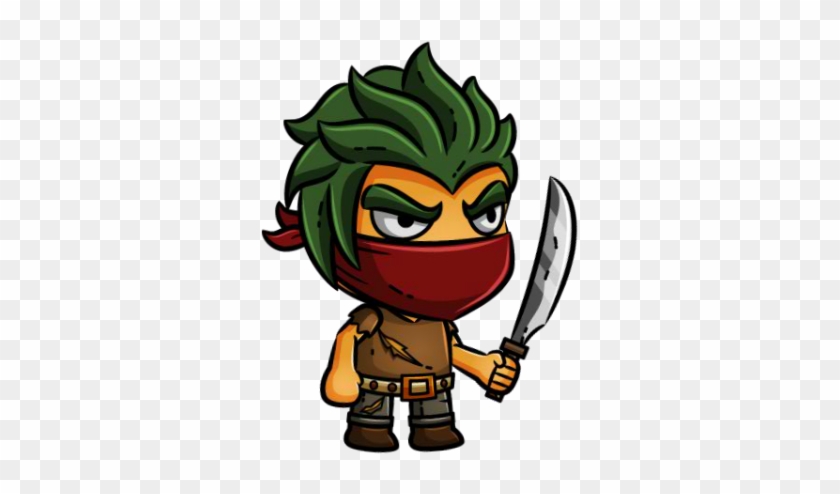 Thug Royalty Free Game Art Character - Cartoon #1287519