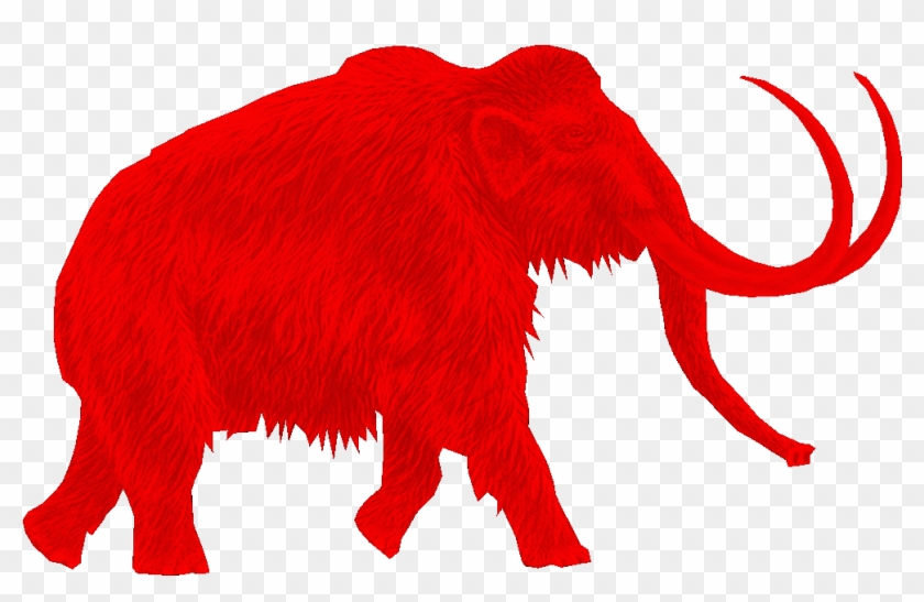 Mammoth Clipart Transparent - Big Wooly Mammoth Funny Humor Geek Tablet - Ipad 2nd, #1287584