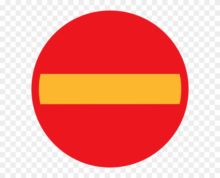 Free Vector No Entry Clip Art - Covent Garden #1287593
