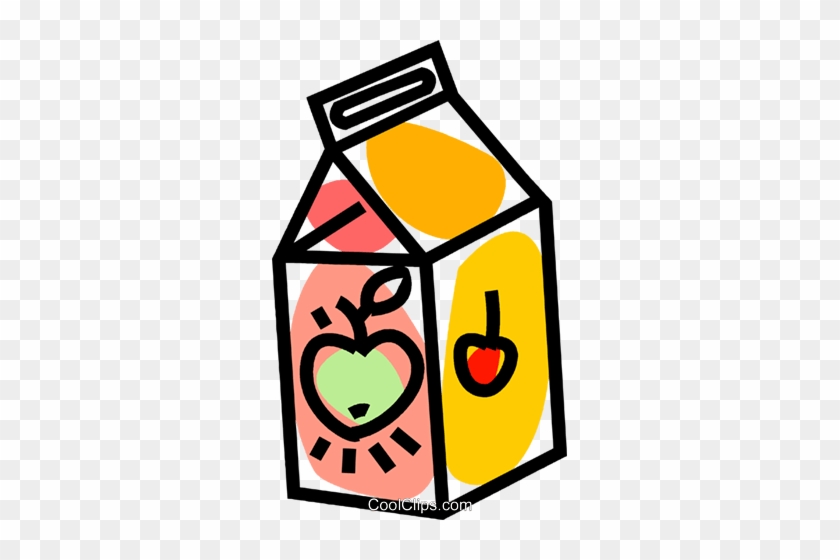 Apple Juice Royalty Free Vector Clip Art Illustration - Clip Art #1287968