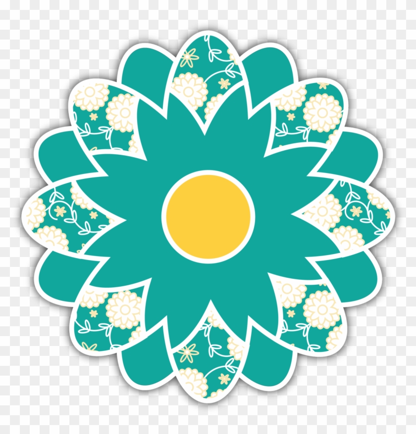 Flower Embellishments For Scrapbooking, Card Making, - Flower Embellishments For Scrapbooking, Card Making, #1287997