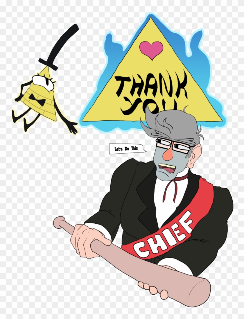 Gravity Falls Thank You By Allkindsofyes - Cartoon #1288110